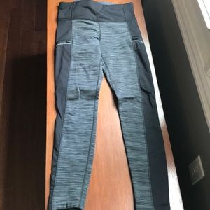 Athleta fleece lined leggings